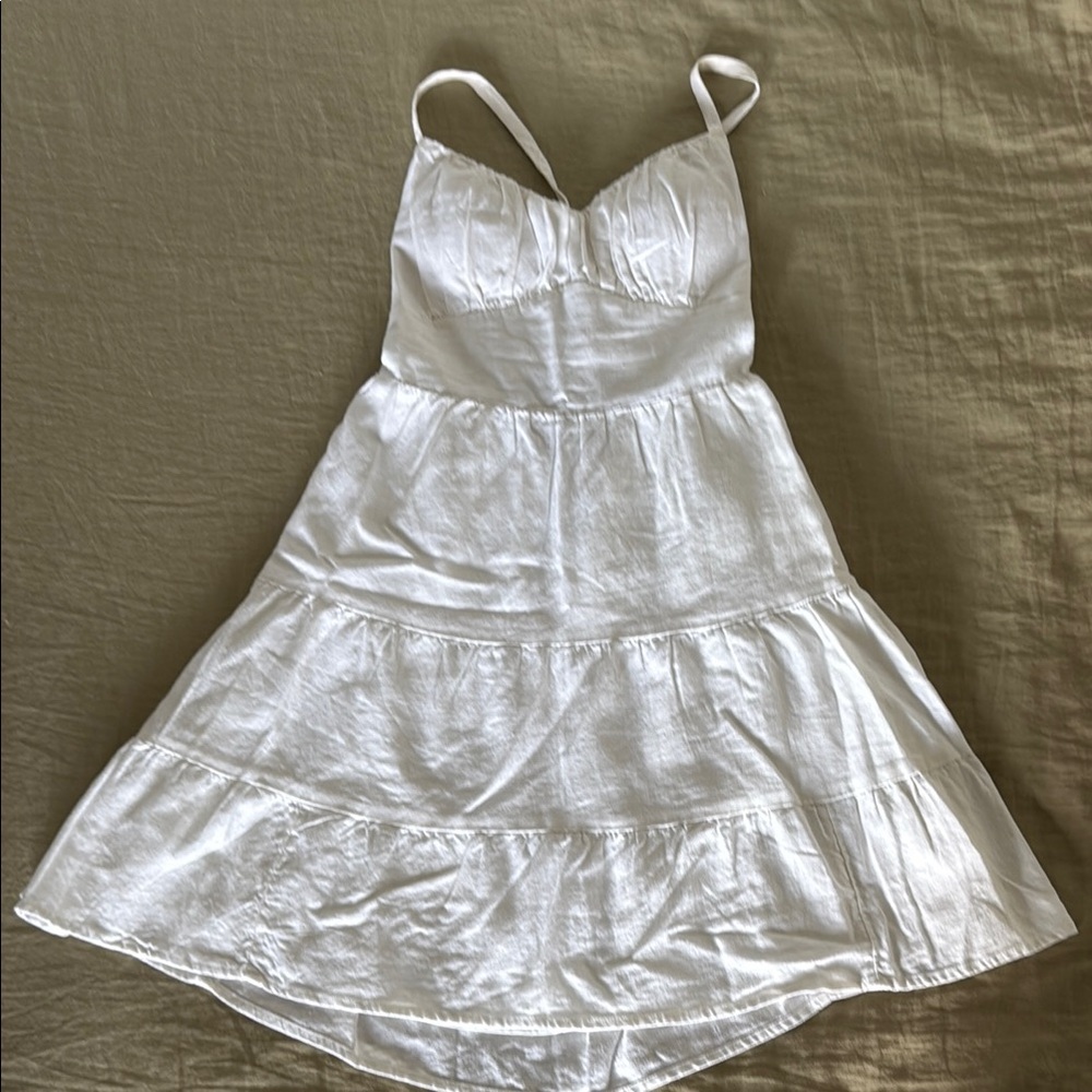 Hollister White Summer Dress